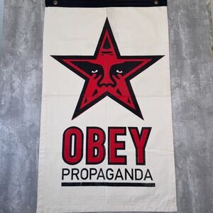 Obey Propaganda Canvas Print For Use In Retail Store Designed by Shepard Fairey